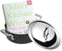All-Clad LTD 2-1/2-Quart Julia Child Casserole Pan with Cookbook