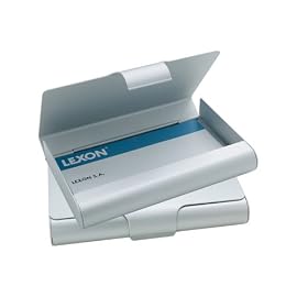 LEXON Card Box カードケース シルバー ld14-SY 4910085