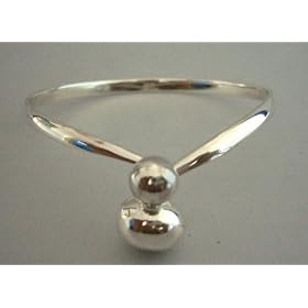 Genuine Sterling Silver 92.5 Bangle Bracelet (BRAND NEW)