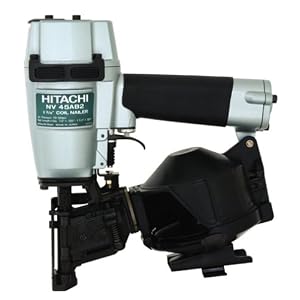 Hitachi NV45AB2S 7 8-Inch to 1-3 4-Inch Coil Roofing Nailer by 