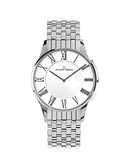 Jacques Lemans London 1-1782C 28mm Steel Bracelet & Case Mineral Womens Watch