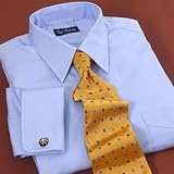 Imperial 100s Traditional Straight Collar French Cuff Dress Shirt