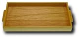 Serving Tray with Colonial Maple Finish Will Hold Two 6