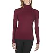 Isaac Mizrahi Bing Cherry Merino LS Tneck Swtr - XXL