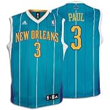 Chris Paul White adidas NBA 2009-2010 Swingman New Orleans Hornets Youth Jersey - Large (14-16)