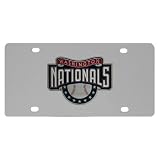 Washington Nationals MLB License/Logo Plate