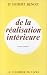 Books : De la réalisation intérieure