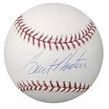 Burt Hooten Autographed Baseball