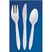 Dart F6BW 6-1/8" Length, White Color, Style Setter Polypropylene Medium Weight Fork (Case of 1,000)