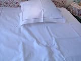 Luxury Pink Drawnwork Duvet + Euro Sham Set