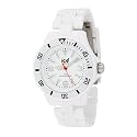 Ice Watch - CL.WE.U.P.09 - Montre Mixte - Quartz Analogique - Cadran Blanc - Bracelet Plastique Blanc - Moyen Mod&egrave;le