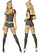 Gaga Lady Female Navy Sailor Romper Costume - MEDIUM/LARGE