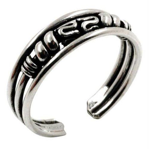 Bali Design - Toe Sterling Silver Ring
