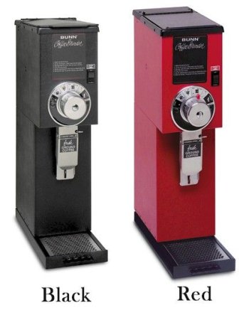Bunn-o-Matic G3 3 lb. Commercial Coffee Grinder, Red