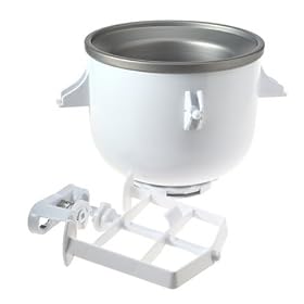 KitchenAid KICA0WH Ice Cream Maker Attachment