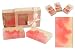 Organic glycerin soaps, 'Sweet Pink Love' (set of 3)