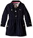 Osh Kosh Stripe Lined Girls Trench Coat