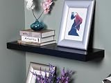 Ennospace 36 Inch x 10 Inch x 2 Inch Chicago Wall Shelf Display Floating Shelves Espresso