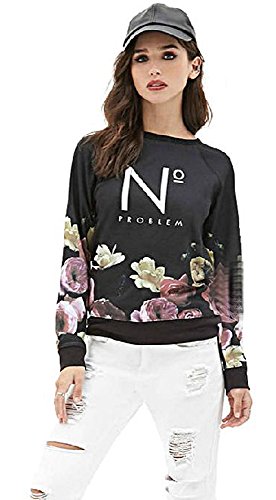 トレーナー プルオーバー 花柄 フラワープリント カジュアル 長袖 レトロ クラシック キュート エレガンス レディース 秋物 冬物 可愛いスカーフ付き R474