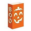 Pumpkin Luminaria Bags 12pk