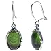 Jewelry : Certified Genuine Caribbean Amber and Sterling Silver Small Dangle Earrings