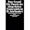 Studienausgabe der Vorlesungen in 5 B�nden: Band 1: Die Theorie des b�rgerlichen Trauerspiels im 18. Jahrhundert. Der Kaufmann, der Hausvater und der ... BD 1 (suhrkamp taschenbuch wissenschaft)