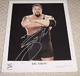 BIG SHOW AUTOGRAPHED WWE WRESTLING PROMO PHOTO # 1084