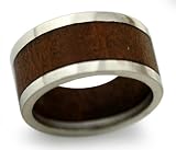 Mens wood ring, Valiant
