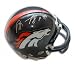 Shannon Sharpe Autographed/Hand Signed Denver Broncos Mini Helmet
