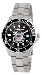U.S. Coast Guard Men's 0825HCG10 "Honor" Stainless Steel Watch