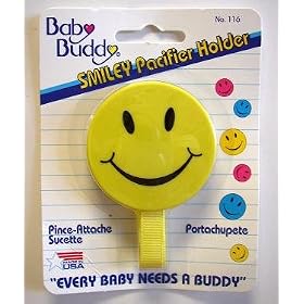 Baby Buddy: Smiley Pacifier Holder