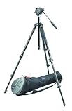 Bogen / Manfrotto Prosumer Video Kit w/3221WN Wilderness Tripod Legs w/701RC2 Video Head and MBAG80 Tripod Case