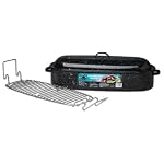 Graniteware 22-1/2 Inch Fish Poacher with Rack