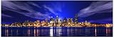 Seattle Digital art skyline canvas wall decor