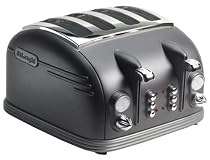 De'Longhi CTM4023 Toaster, 4 slice (Metropolis Finish)