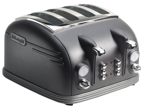 De'Longhi Metropolis CTM4023 Toaster, 4 slice