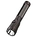 Streamlight 76116 Polystinger LED Flashlight with 120-Volt AC/DC Fast Charger and 1 Piggyback Holder, Black