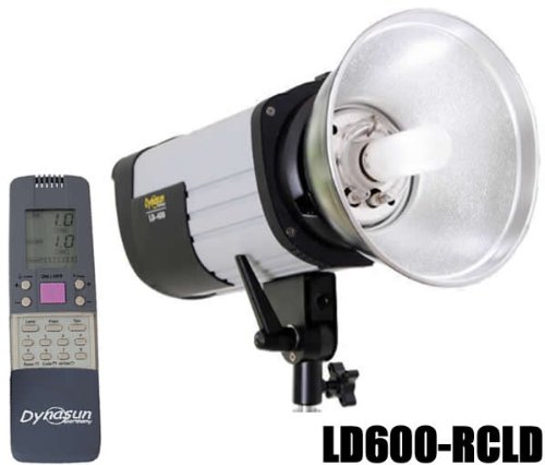 Studioblitz DynaSun LDRC 600W Studioleuchte Studioblitzleuchte + Digital Display, stufenlos,Lüfter 