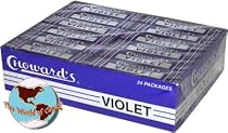 C HOWARDS VIOLET MINTS 24 count