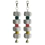 Set of 2 Healthy Diet Small Animal Mineral Stone Flower Chew Charm (for Guinea Pig, Rabbit, Hamster, Bandit, Ferret, Mouse)