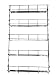 Andrew James 5 Tier Spice / Herb Rack Wall Mountable or Kitchen Cupboard Storage
