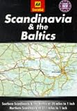 Essential Road Map Scandinavia, The Baltics (AA Essential European Road Maps)
