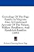Books : Genealogy Of The Page Family In Virginia: Also, A Condensed Account Of The Nelson, Walker, Pendleton, And Randolph Families (1893)