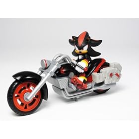 Sonic Sega AllStars Racing Vehicle with 3.5 Inch Figure Shadow with Dark Rider