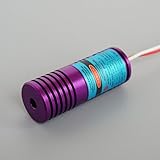 1w レーザー 445nm 447nm 450nm 1000mw 焦点調節可能な 12v ブルー レーザー ドット モジュール 20 * 58 mm w/ケーブル