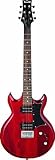 Ibanez GAX30-TR E-Gitarre GAX in Transparent inkl. Gigbag und Gurt rot