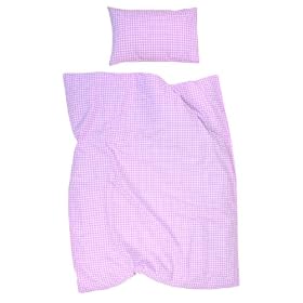 Baroo pink duvetcover and pillowcase set
