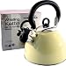 WHISTLING KETTLE 2.5 LITRE STAINLESS STEEL CREAM