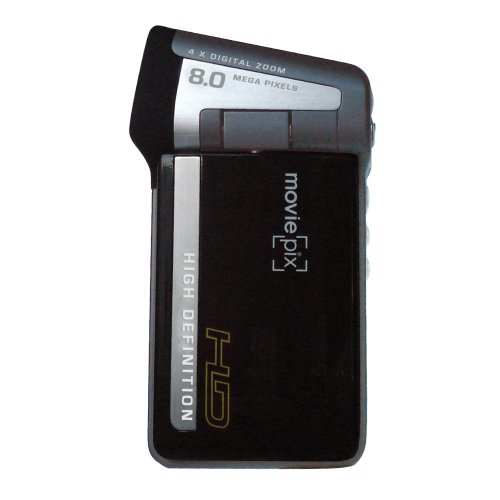 MoviePix MP5A4 720P HD Digital Video Camcorder Black