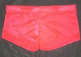 Melon Drawstring Square-Cut Boy-Short with Seamless Front